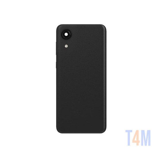 Tapa Trasera+Lente de Cámara Samsung Galaxy A03 Core/A032 Negro